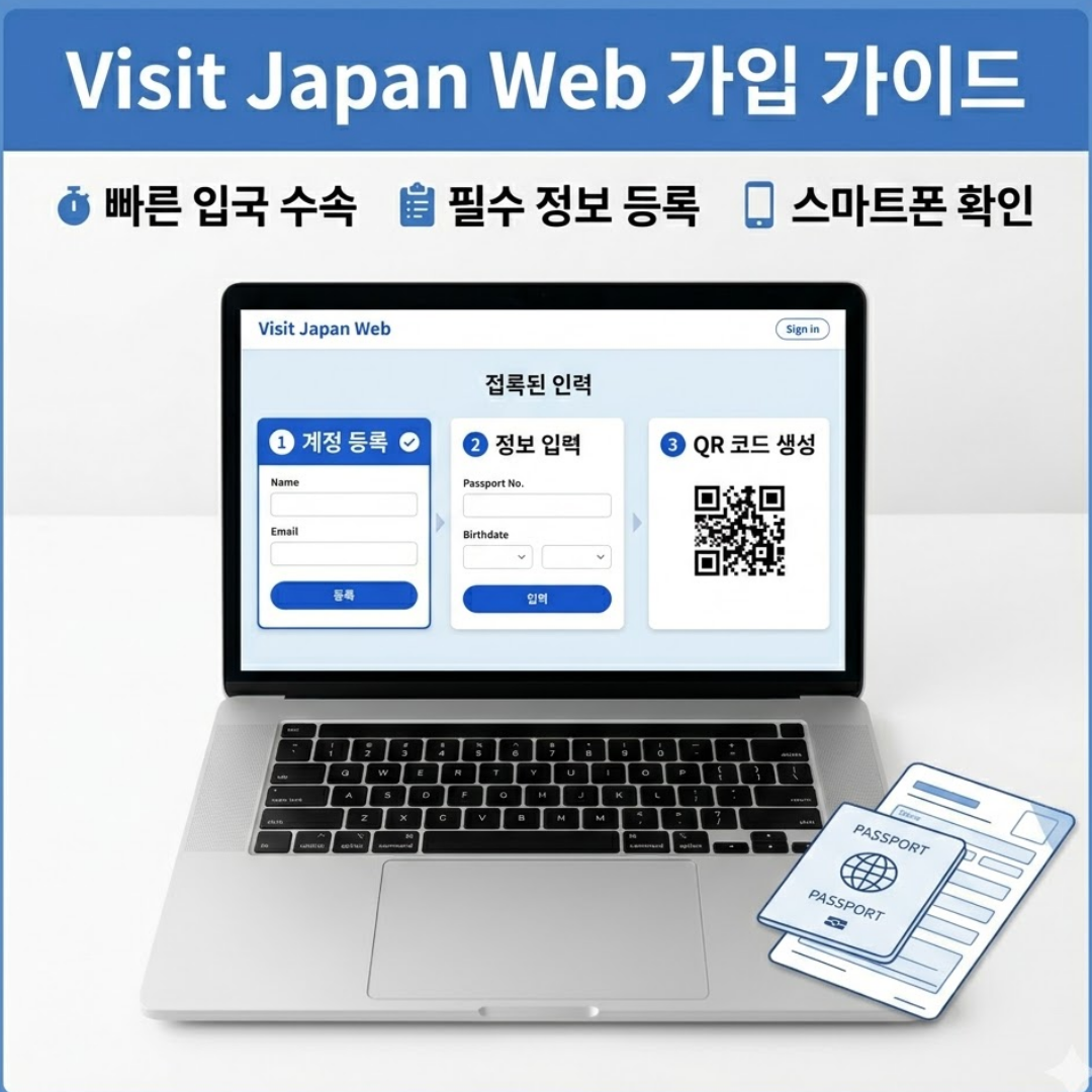 비짓재팬 등록방법